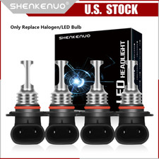 For Honda Accord 2003-2007 Led Headlight 4x Bulbs White Highlow Beam 9005 9006