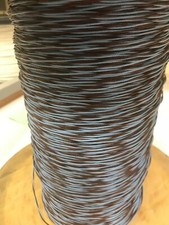 THERMOCOUPLE WIRE TYPE K FIBERGLASS  INSULATED TWISTED PAIR BS COLOUR CODE 