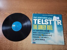 1960s VG+ Ventures Play Telstar (#8019 COVER & #2019 LP) SAME SONGS LP33