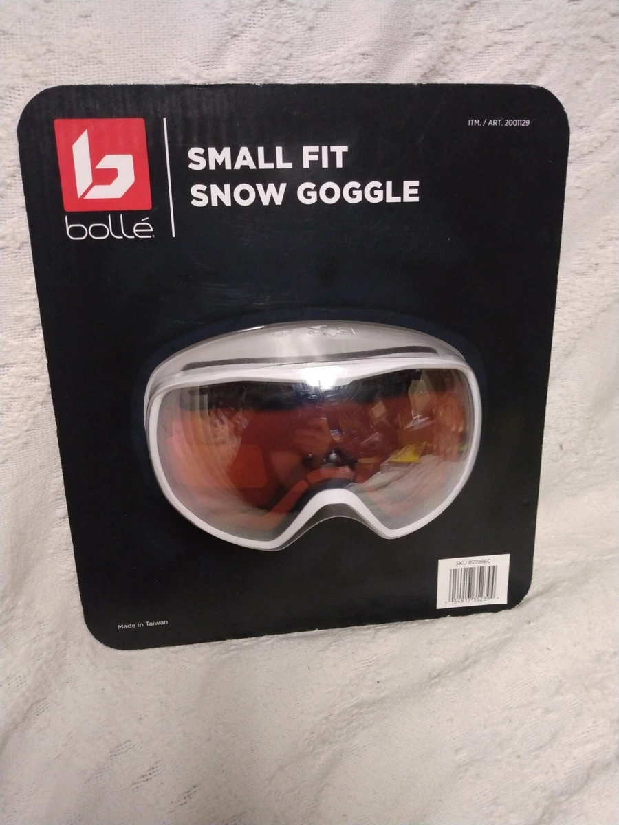 Bolle youth Double Lens Vented White Small Fit Ski Snow Goggles