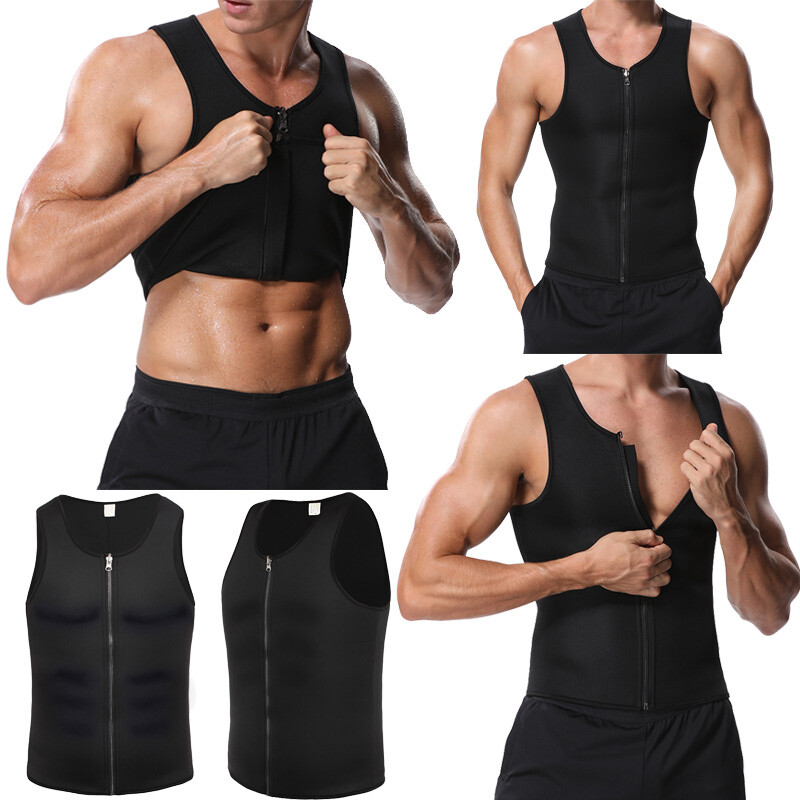 Men's Sweat Waist Trainer for Weight Loss & Abs