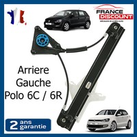 Fensterheber Mechanismus Hintere Links Fahrerseite FüR Polo Seit 2009 -
