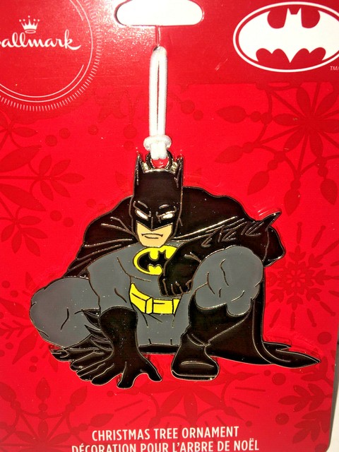 HALLMARK Keepsake 2019 BATMAN Superhero CHRISTMAS ORNAMENT Metal DC COMICS WB | eBay