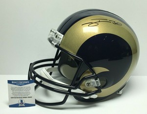 todd gurley signed football