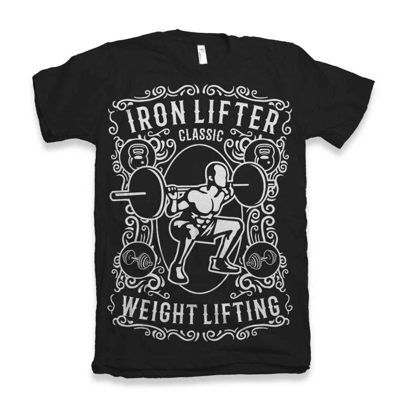 Lifting top t shirts