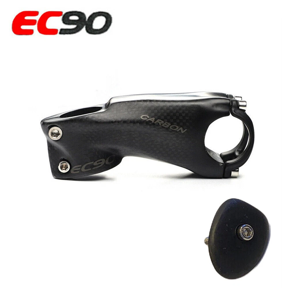 EC90 17 Degree Carbon Fiber Bicycle Stem MTB Road Bike Stems 31.8