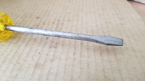 Vintage Fuller-306 Chrome Vanadium Flat/Slotted Red Top Screwdriver, VGC - Picture 18 of 21