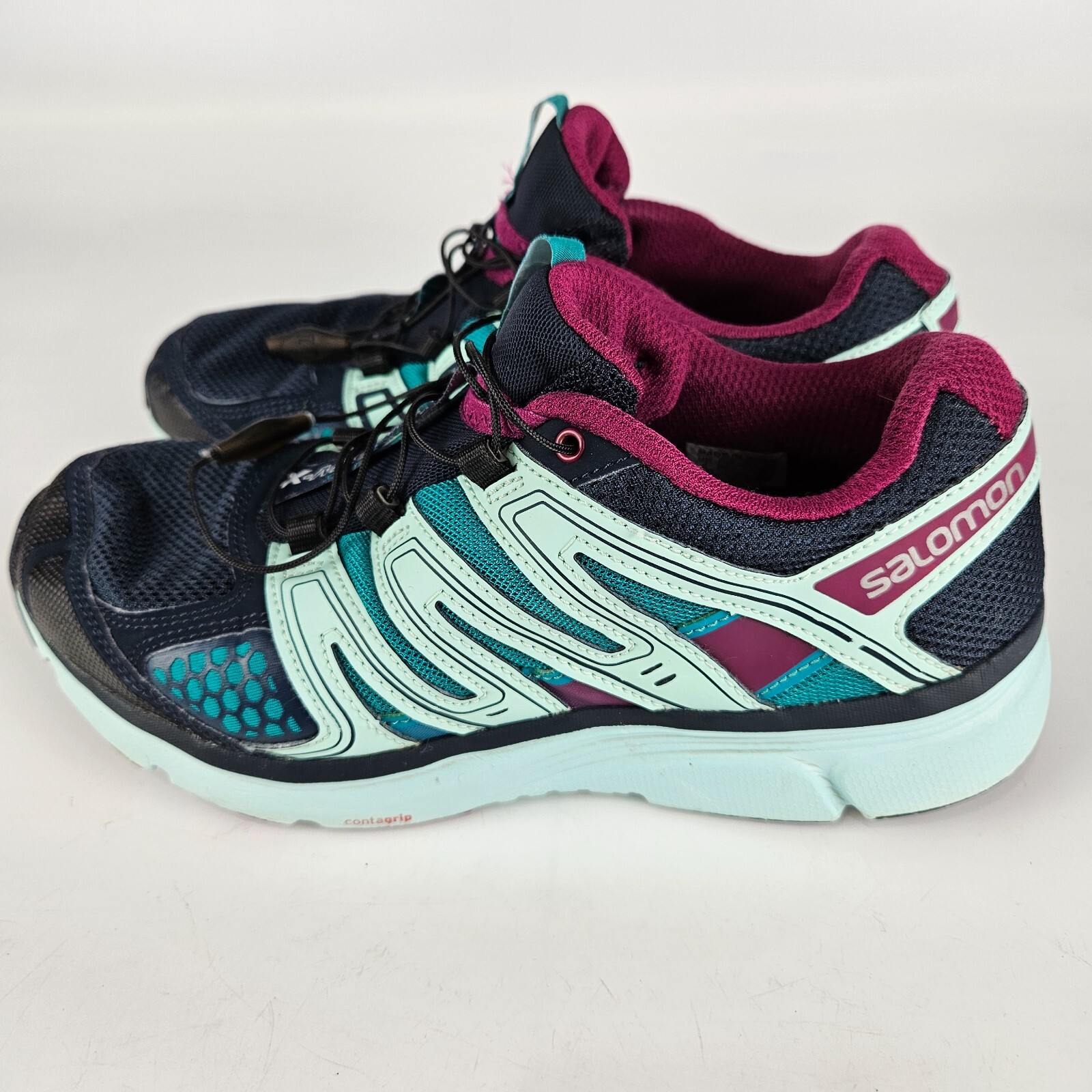 Sneakers da donna blu Salomon X Mission 2 City Trail Running verdi taglia 7 5