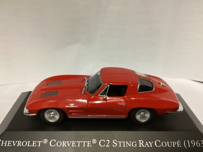 Chevrolet Corvette C2 Sting Ray Coupe 1963, 1:43, Die-Cast