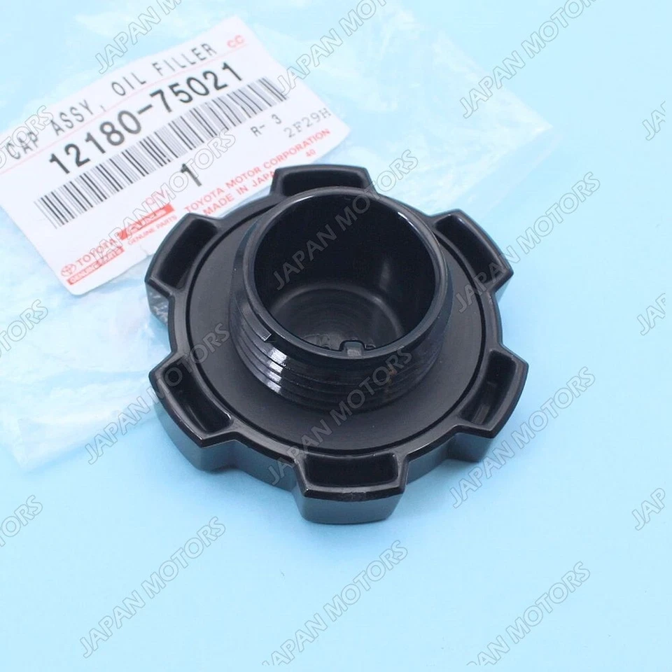 Original OEM Toyota RAV4 Lexus LX450 Tapa de llenado de aceite de motor Sub-Assy 12180-75021 Foto 4 de 4