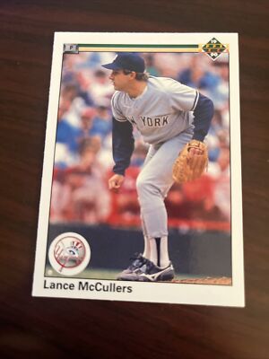 1990 Upper Deck Lance McCullers #615 New York Yankees NM-MINT