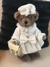 Dan Dee Collectors Choice Plush Brown Bear Teddy 16 COAT, HAT, PURSE