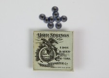 New York Standard Watch Co. 0S Pocket Watch Hairsprings- Twelve 12 NOS