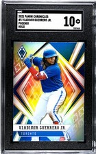 2021 Panini Chronicles Phoenix #5 Vladimir Guerrero Jr. HOLO SILVER PRIZM SGC 10