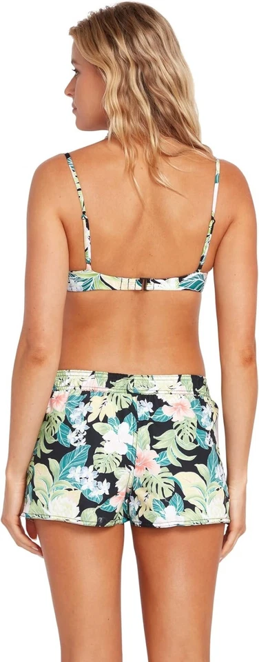 NUEVO CON ETIQUETAS Volcom Para Mujer Core 2 Pulgadas Natación Surf Boardshorts Tallas S-XL $60 8B583 Foto 3 de 4