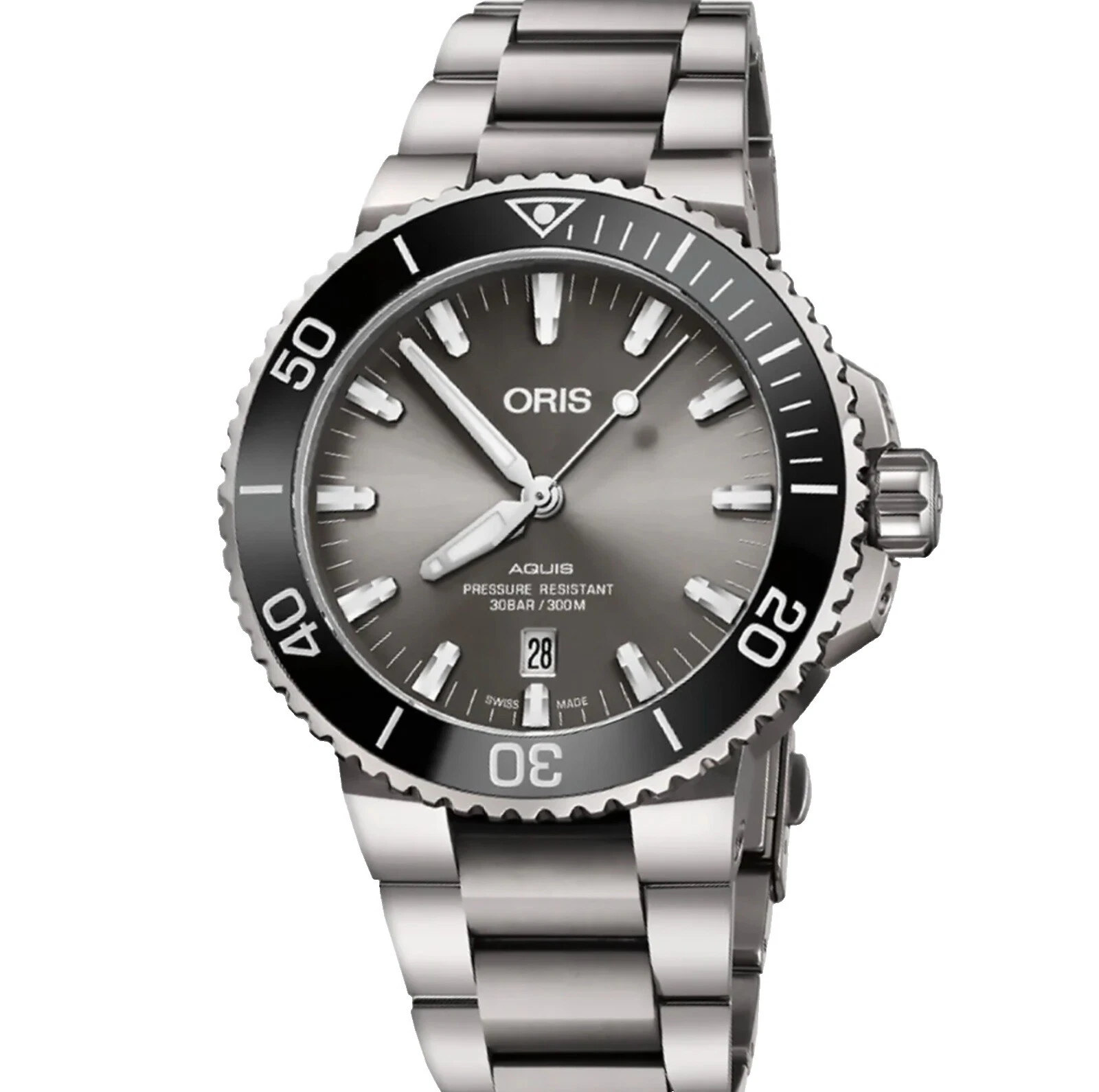 Oris 钛表带潜水员腕表