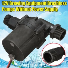 DC 12V 18W Brewing Transfer Pump Beer Wort Mash Homebrew Equipment Brushless