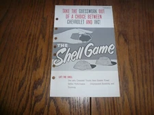 Chevrolet "The Shell Game" T.O.P-59T-7 Booklet Chevy vs. International - Vintage