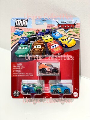 Disney Cars Mini Racers Jim Reverick Tim Treadless Michael Rotor