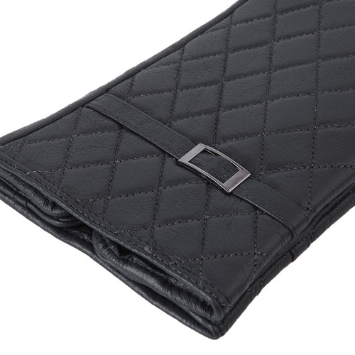 Premium Women's Quilted Winter Thermal Soft Leather Gloves - Diff Colors - Picture 21 of 26