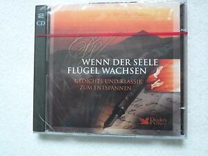 Wenn Der Seele Flugel Wachsen Gedichte U Klassik Z Entspannen 2 Cds Rd Ebay