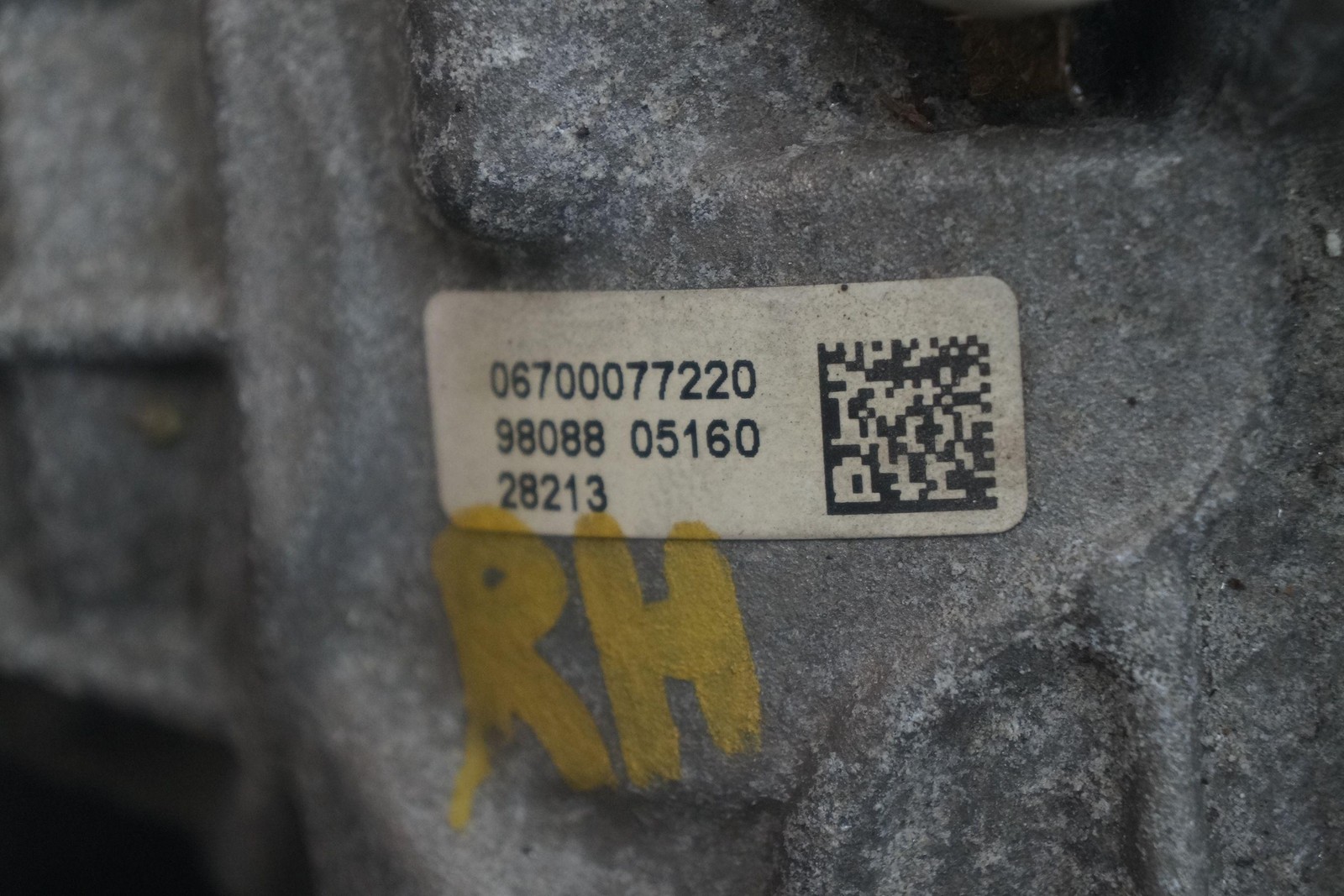 Front Axle Differential 670007722 AWD Maserati Ghibli Quattroporte Q4 2014-17+