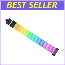 2.4 GHz Addressable RGB Power Cable - 16 Pin & 370mm Compatible with NVIDIA RTX