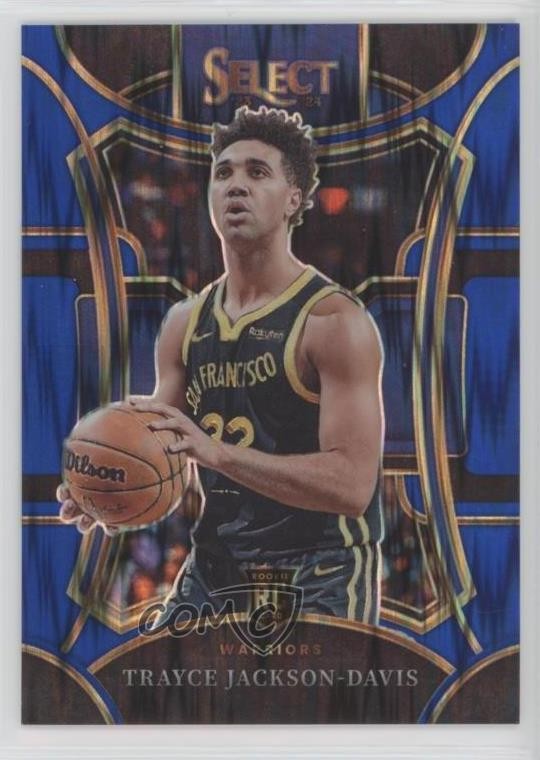 2023-24 Select Mezzanine Level Blue Flash Prizm 18/99 Trayce Jackson-Davis 02v3
