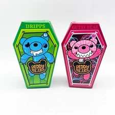 DEDDY BEARS Mini Scary Bear Series 3 Coffin Gutsy & Dripps 5" Plush Lot of 2