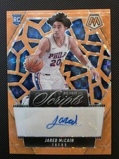  2024-25 Mosaic Rookie Bronze Prizm Auto Jared McCain /25
