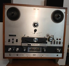Roberts 5050XD / Akai X-330D Tested Plays & Records needs service See Video-Read