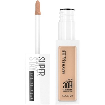 Maybelline Super Stay Longwear Liquid Concealer, Full Coverage, 25