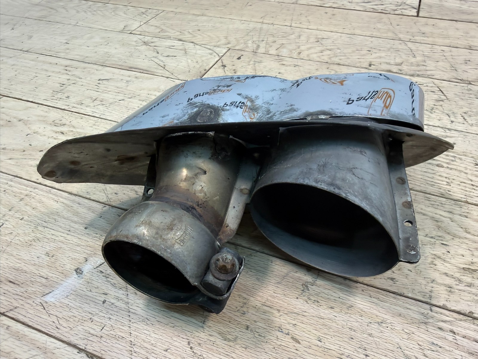 2013 BENTLEY CONTINENTAL GT COUPE OEM LEFT & RIGHT MUFFLER TIPS 3W0253682N