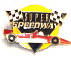 Vintage Super Speedway Pin Back — photo 1