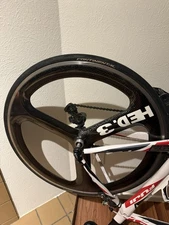Hed 3 Carbon Tri Spoke Clincher Wheelset 700c Rim Brake