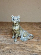 Bronze Lion Antique Figure