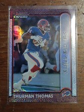 1999 Bowman Chrome Refractor Thurman Thomas