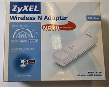 ZyXel NWD271N WLAN 802.11N USB Adapter Wireless N WPC 300Mbps