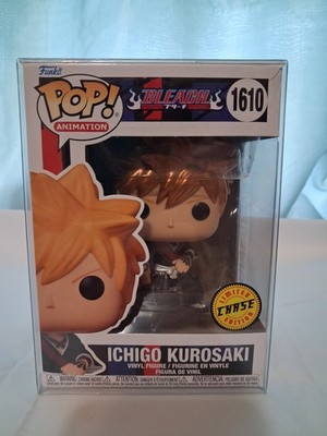 Funko PoP! Animation #1610 Bleach Ichigo Kurosaki Metallic Chase Free Shipping!