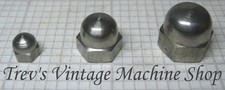 1BA 2BA 6BA dome nuts - stainless steel - acorn cap nuts - Qty 2-10