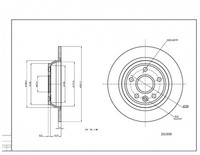 Hart Premium Tarcze 2X Bremsscheiben Ø 302 Voll FüR Land Rover Range Ford Kuga