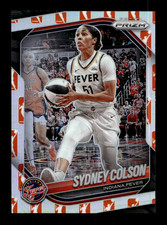 2025 Panini WNBA Dicks Exclusive Logo Prizm Sydney Colson #1 Indiana Fever SP