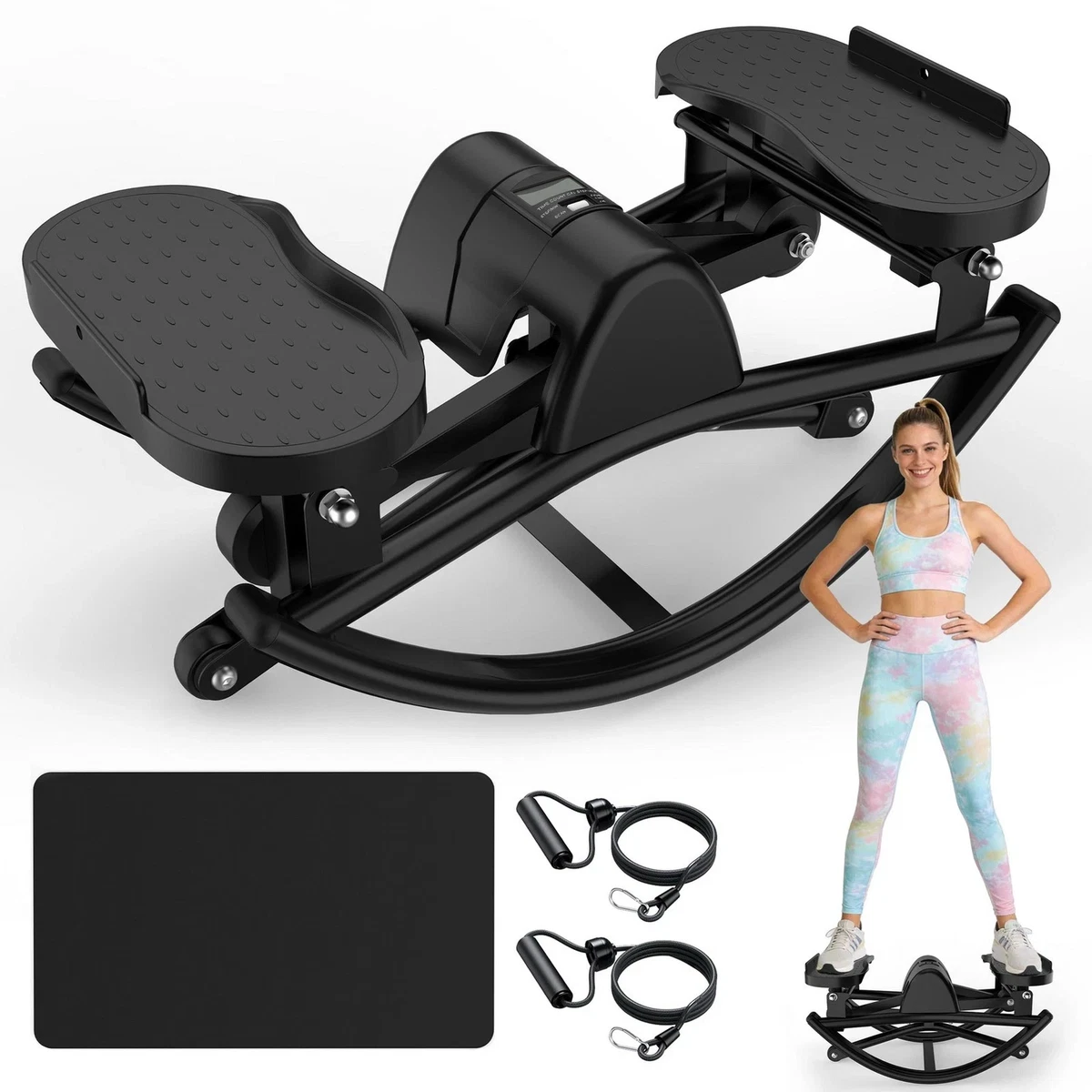 Stair Stepper voor thuis, traploper, fitnessapparaat met lcd-display