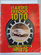 1975 Official Programme - Hardie Ferodo 1000 Bathurst "Signed"