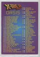 1997 Comic Images/Fleer Marvel X-Men 2099: Oasis Checklist #90 0kg8