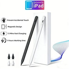 Stylus Pen for iPad 2018-2025, Pencil for Apple iPad 11th A16/10/9/8/7/6 Gen