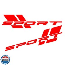 Pincuttee Sport Letter Reflective Car Decal, 16-inch Body/Rear/Bumper/Door St