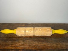 Vintage Springerle Cookie Rolling Pin