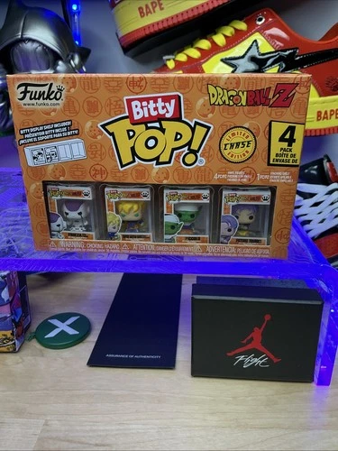 Funko Bitty Pop!: Dragon Ball Z 4-Pk Rare Chase Future Trunks