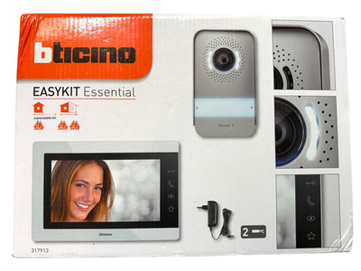 Bticino 317913 EasyKit Essential Video-Gegensprechanlage kabelgebunden 7 Zoll